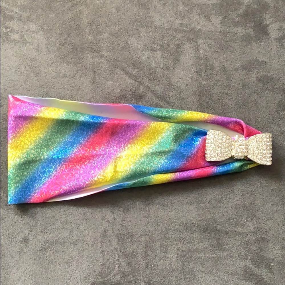5 for $15 / Women’s rainbow glitter headband w/bow